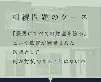 相続問題のケース